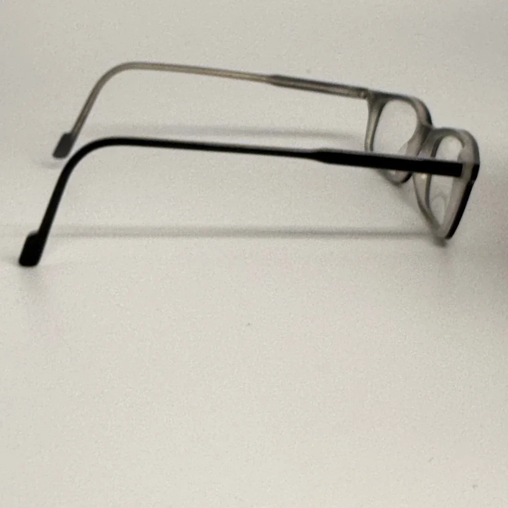 Jones New York JD106 266 Smoke Grey Black Rectangular Eyeglass Frames 50-15-140